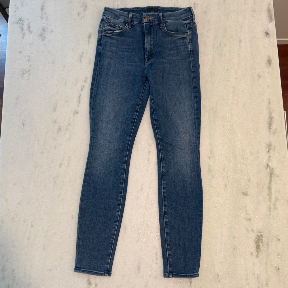 MOTHER Skinny High Waisted Looker Jeans Size 27 LIKE NEW